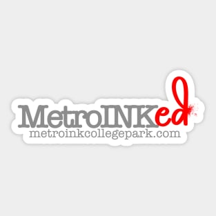 MetroINKed Sticker